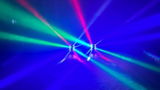 80W RGBW LED Spider Moving Head Stage Light – 8 LED, DMX for DJ, Disco, Party & Stage