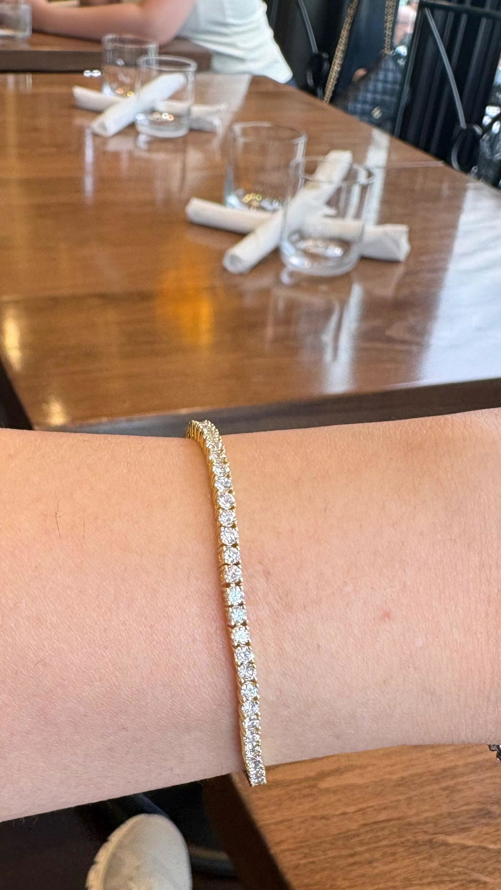2.6 ct. tw. Diamond Tennis Bracelet (Yellow Gold)