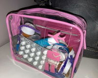 TSA Approved Clear Travel Toiletry Bag