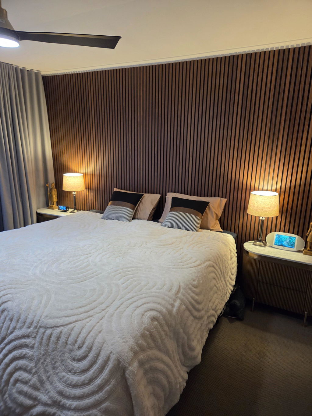 Walnut Wood Wall Panel