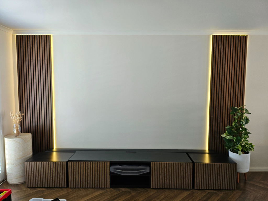 Walnut Wood Wall Panel