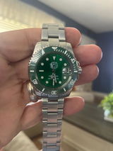 D1086 Sub Style Dial - Sterile Sunburst Blue - BGW9 lume