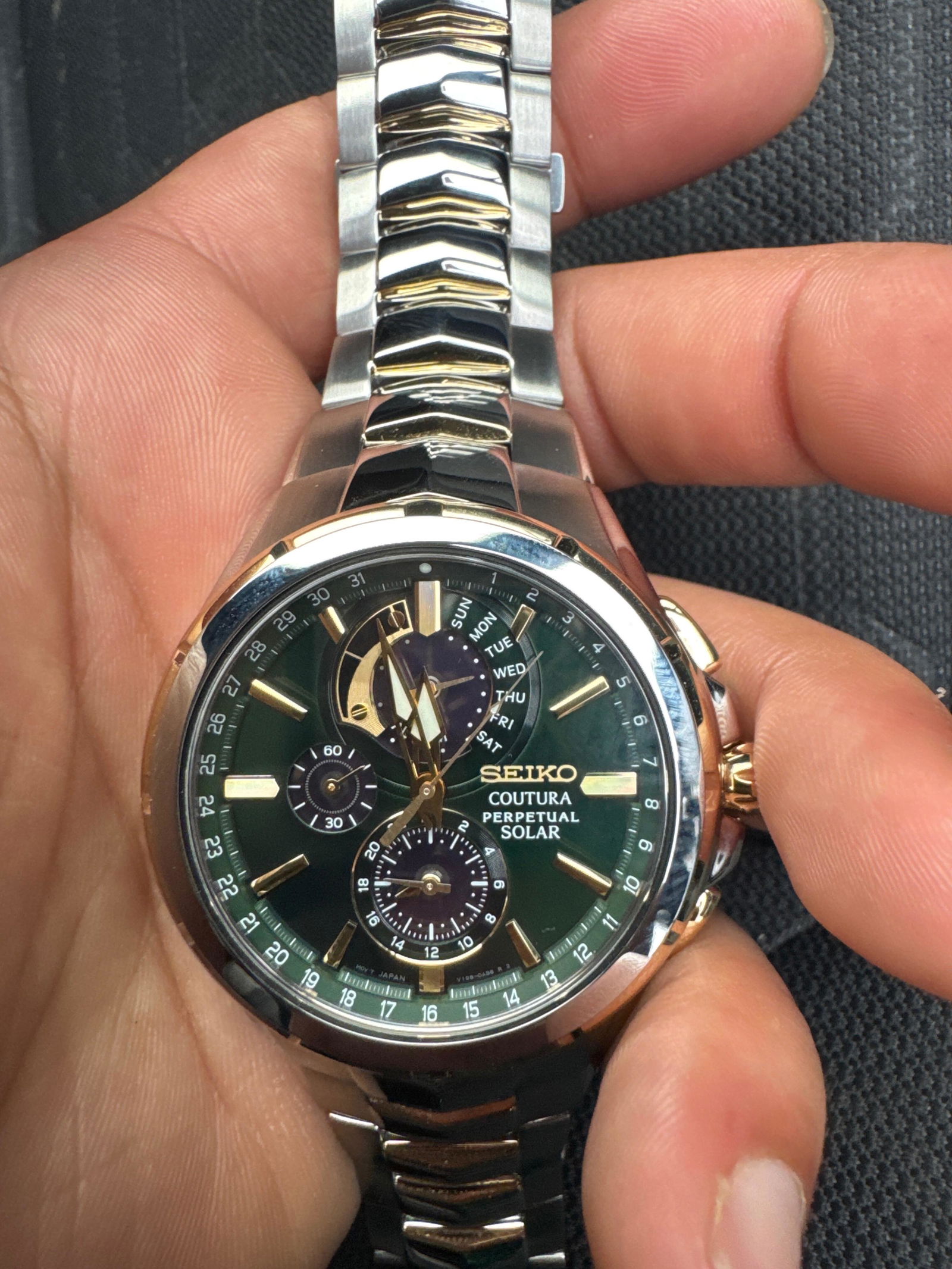 Seiko Coutura SSC764P Solar Perpetual Calendar– Watch Depot