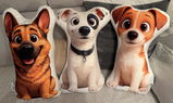 Haustier Formkissen im Disney-Pixar Style