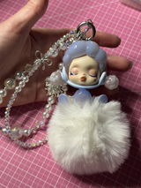 DIY key chain bag charm choose color in the live stream