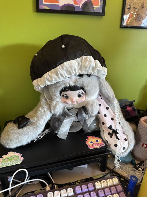 Nommi Mushroom Series 400% Plush Dolls, Blind Box (BACK IN STOCK)