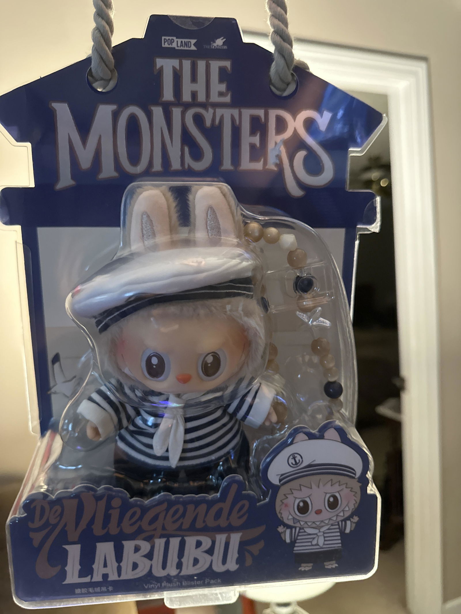 Mokoko V3 Blue Diamond Summer Party POPLAND Series Pendant Plush