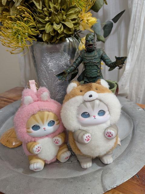 Mofusand Kiramekko Nordic Kittens Series Vinyl Plush Pendant Blind Box