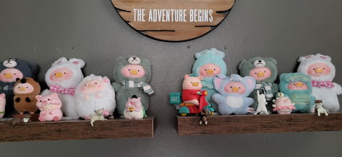 LuLu the Piggy Burger Express Movable Series Figures, Blind Box