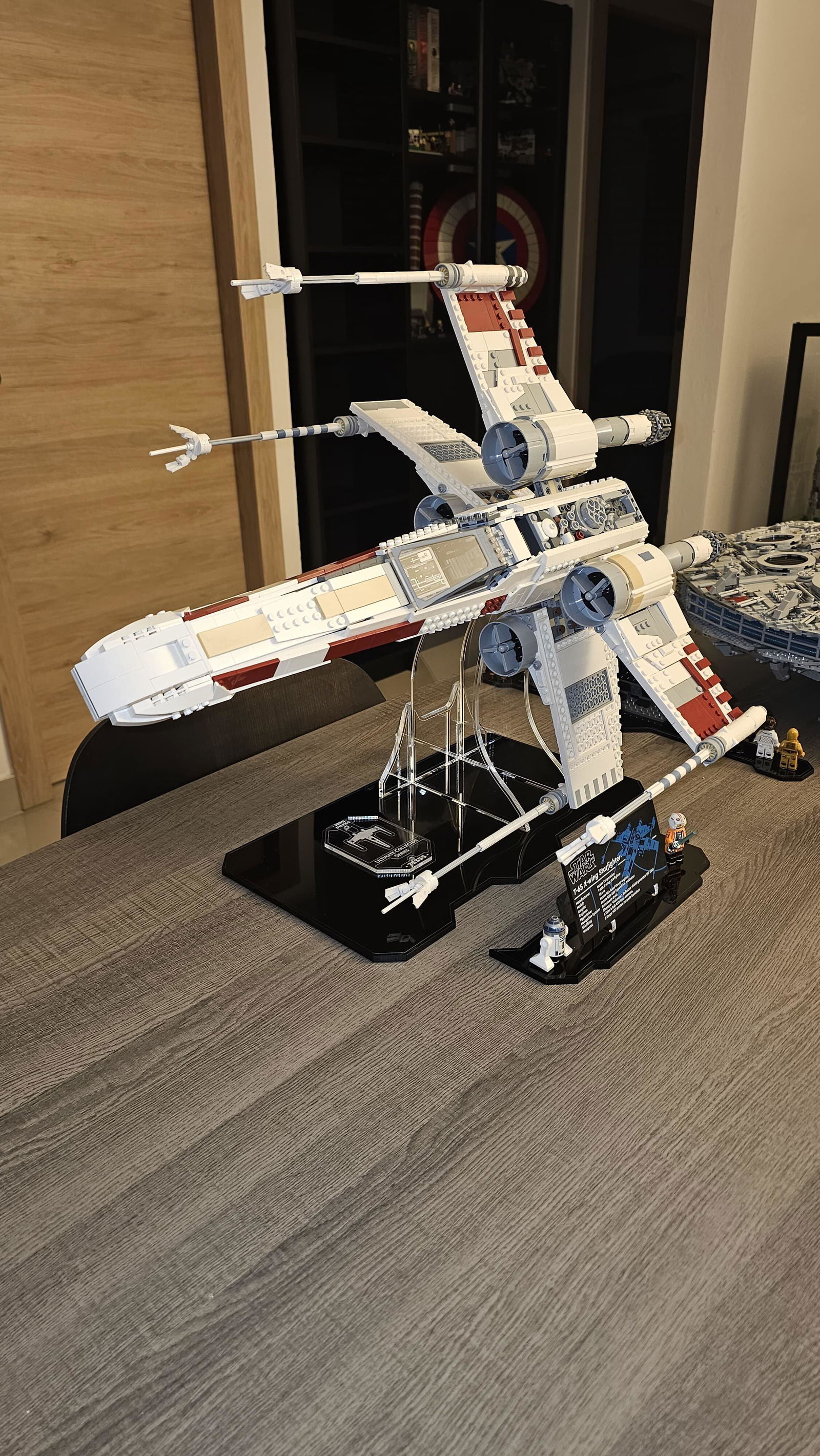 Display Stand for LEGO Star Wars X-Wing Starfighter 75355 — Wicked