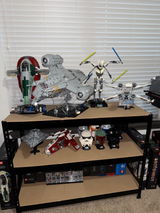 Display Stand for LEGO Star Wars UCS The Razor Crest 75331