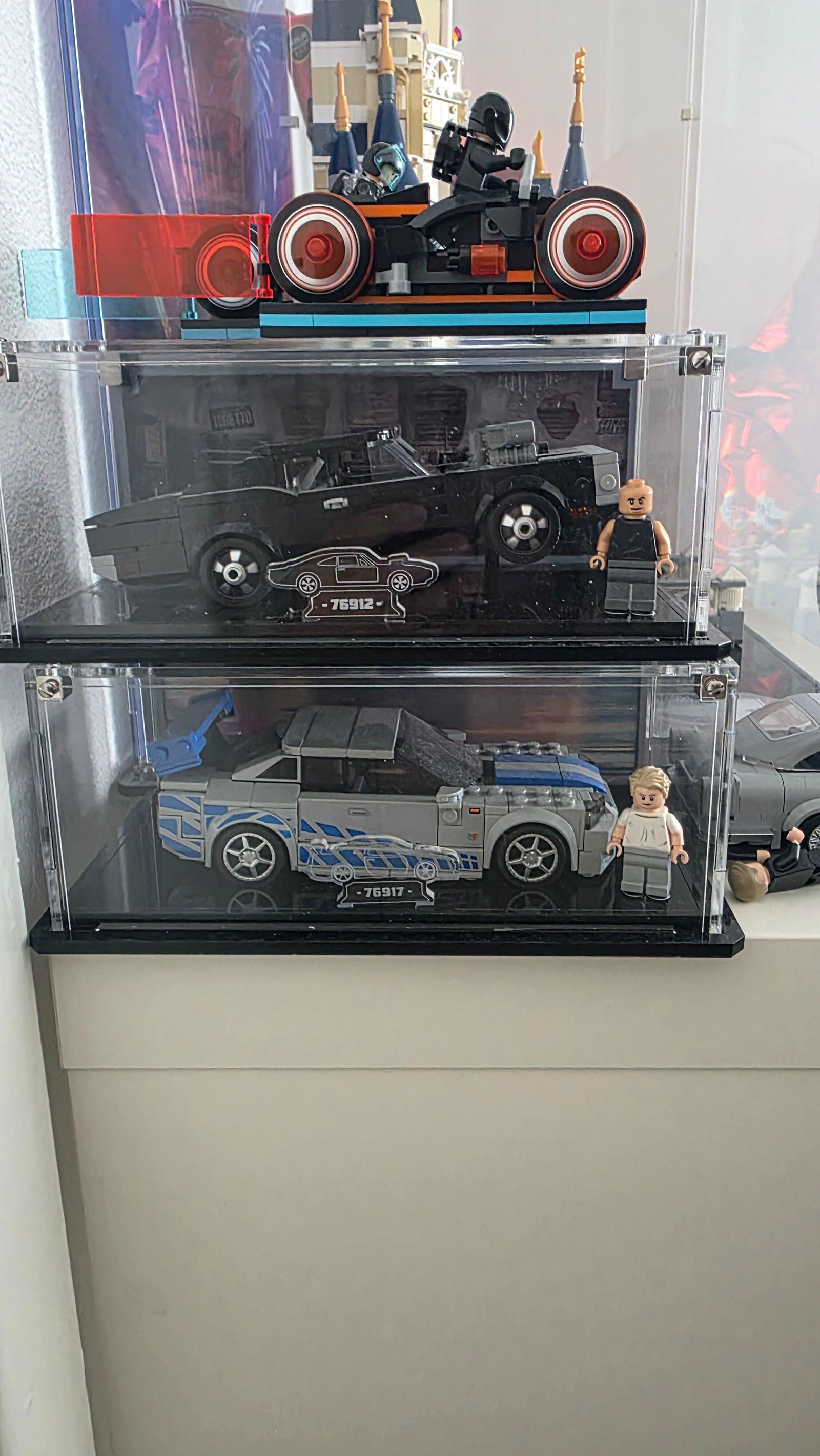 Display Case for LEGO 2 Fast 2 Furious Nissan Skyline GT-R R34