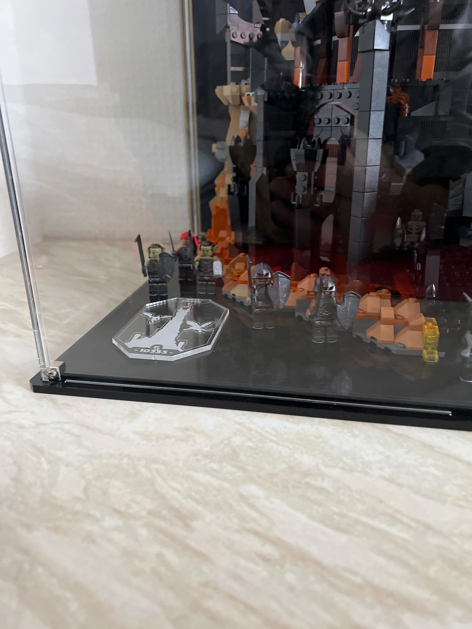 Display Case for LEGO The Lord of the Rings Barad-dûr 10333