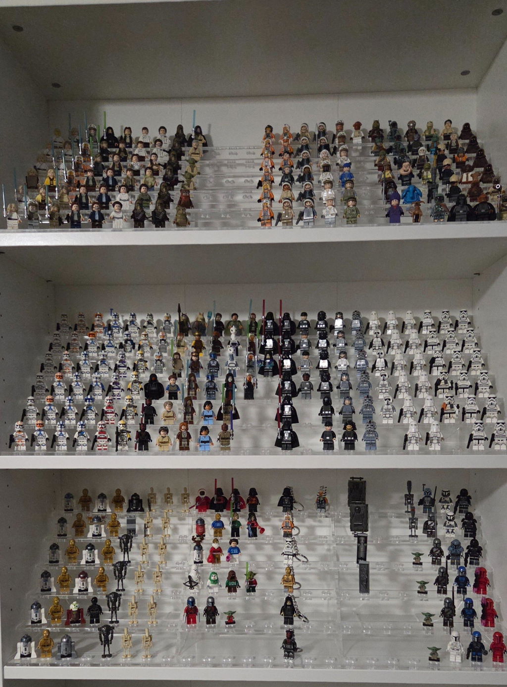 Display podium for LEGO® Minifigures for IKEA® Billy BookCase