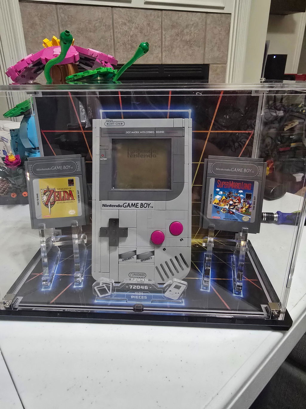 Display Case for LEGO® Super Mario Game Boy™ (72046)