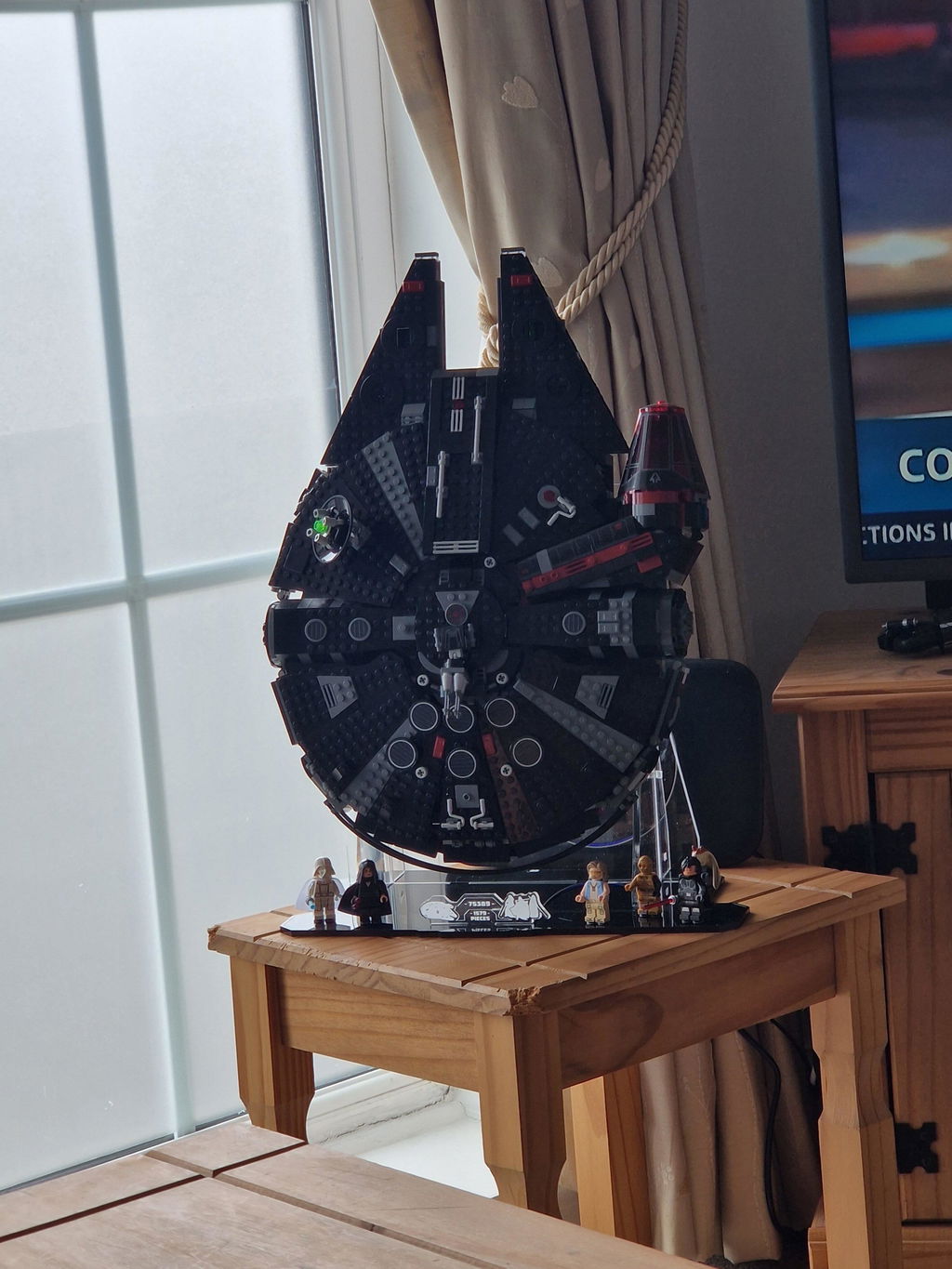 Display Stand for LEGO® Star Wars The Dark Falcon (75389)