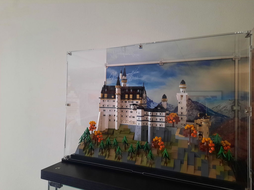 Display Case for LEGO® Architecture: Neuschwanstein Castle (21063)