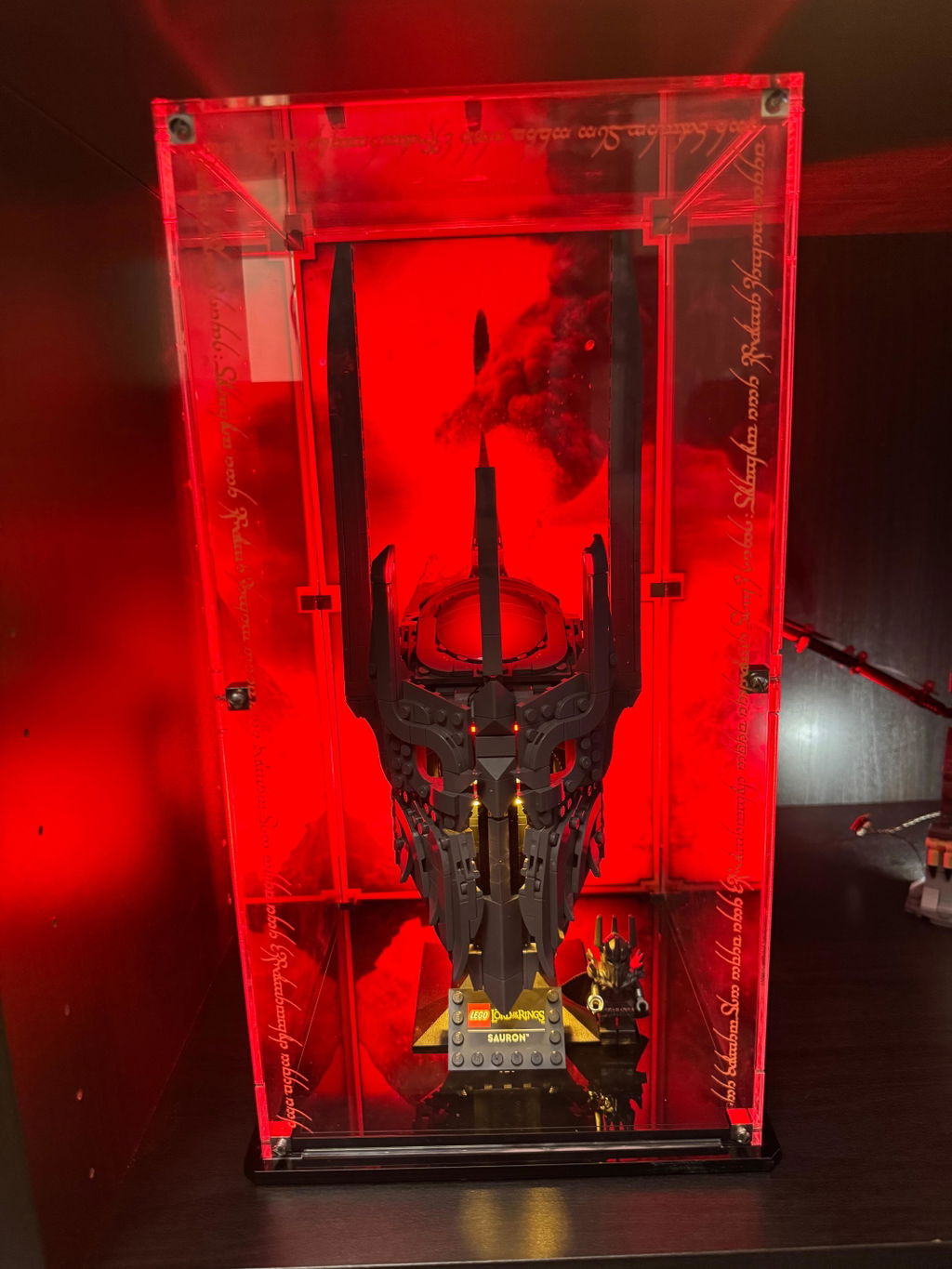Display Case for LEGO® The Lord of the Rings: Sauron's Helmet (11373)