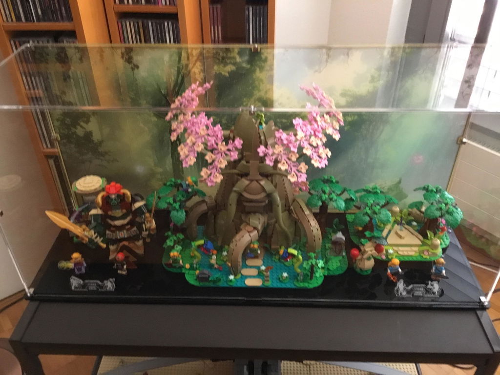 Display Case for LEGO® The Legend of Zelda Great Deku Tree 2-in-1 (77092)