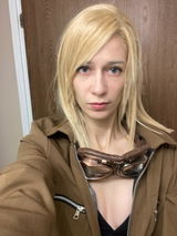Blonde Straight 13" x 6" Lace Top Lace Front Synthetic Wig LF3361