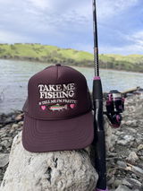 Take Me Camping/Fishing Embroidered Hat