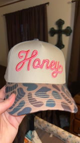 Custom Cursive Puff Embroidered Hat