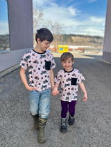Children's Boxy Pocket Tee - Motorcycle