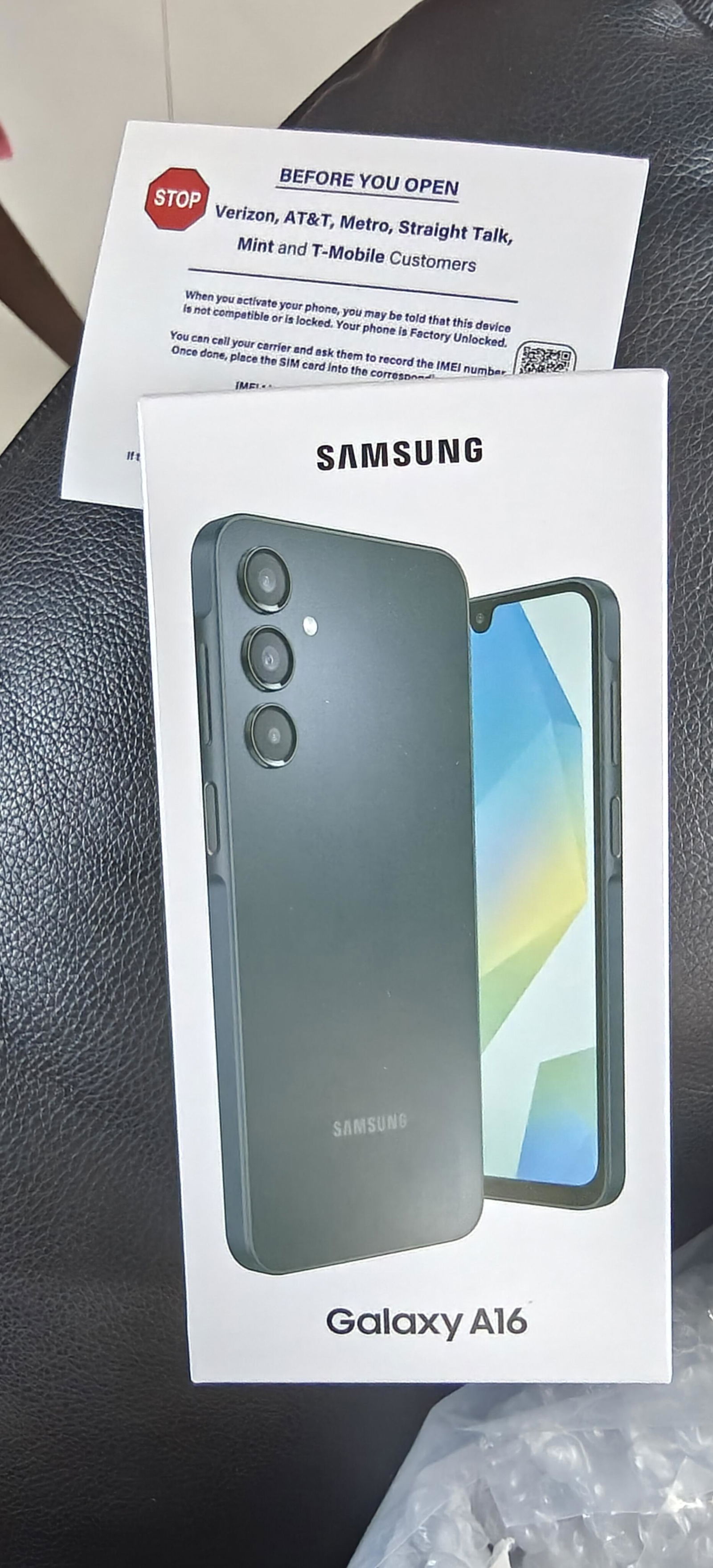 Samsung Galaxy A16 4G Unlocked International Version (New)