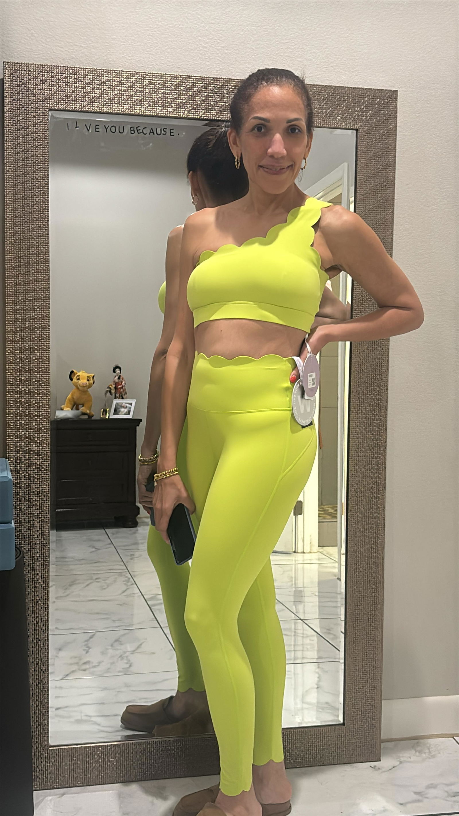 High Neck Scallop V-Back Bra | WISKII Active