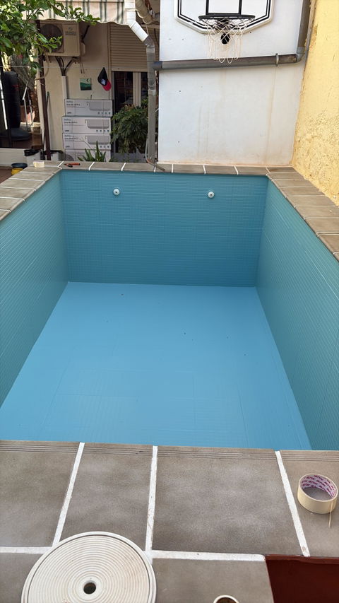 2K Poolfarbe Poolbeschichtung Schwimmbadfarbe Schwimmbeckenfarbe SL450 2,5-20Kg