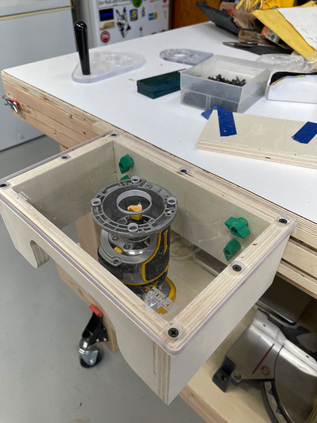 TrimFit Pro® Trim Router Table for Popular Compact Routers