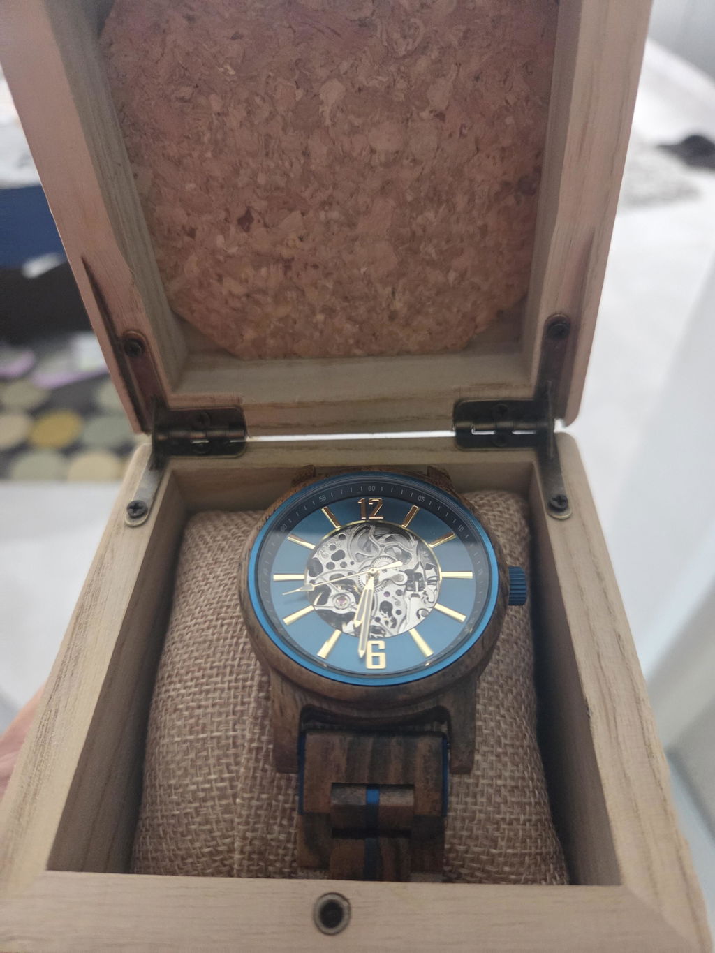 LUXEMBURGO // Reloj de Madera