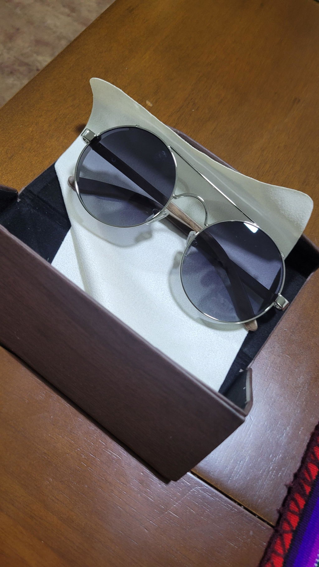 PIECE OF MY HEART - GRAY // Gafas de Sol con Madera