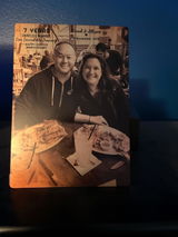 Custom 7th Anniversary Copper Gift – Personalized Photo on Metal Print, Printed on Aluminum