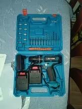 Kit Taladro Inalámbrico Profesional con Doble Batería y Maletín de Accesorios – 18 Niveles de Torsión