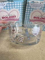 Spring Romance Glass Dessert Bowl – 400ML