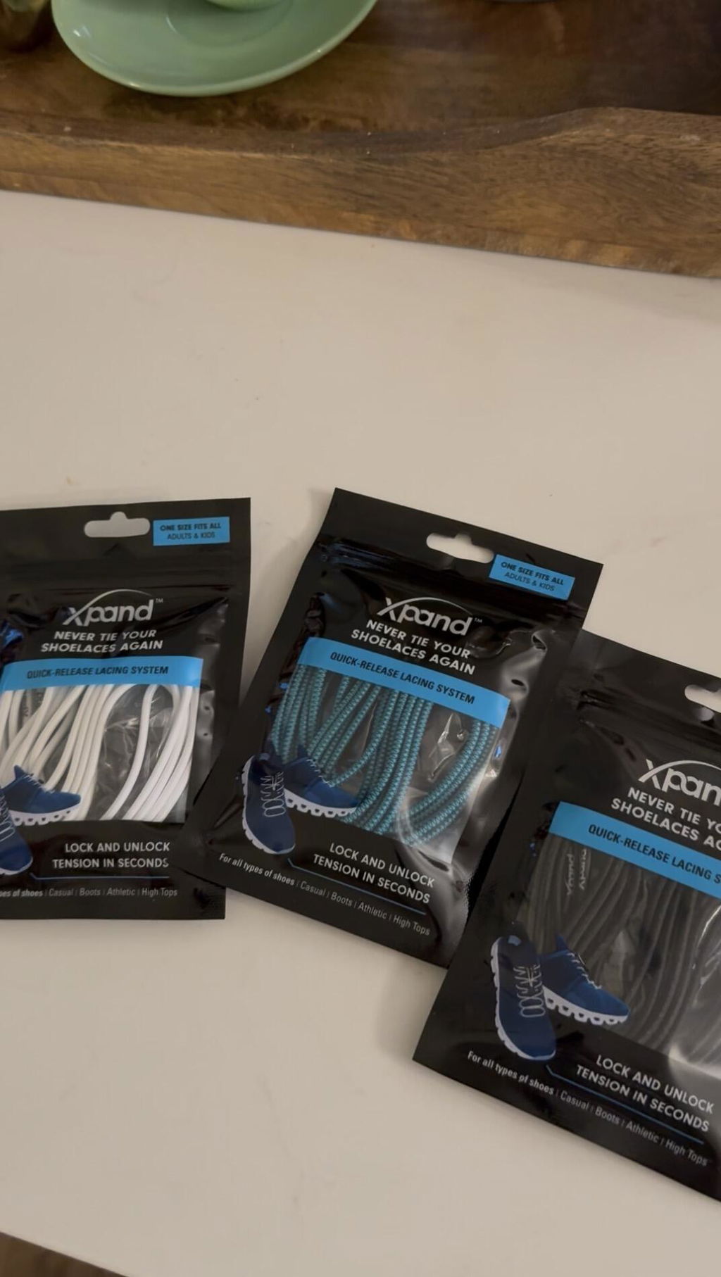 No-Tie Round Laces