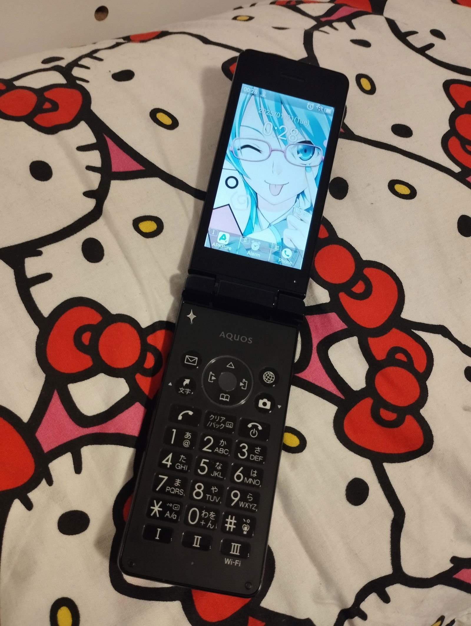 Sharp Aquos Keitai 4 A205SH | Japanese Keitai Flip Phone – Y2KPHONES