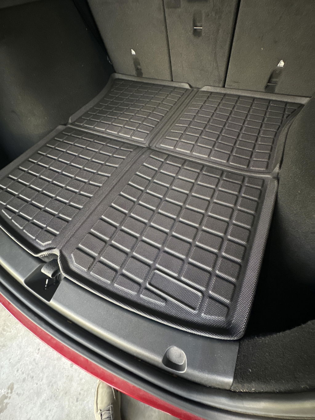 Tesla Model Y All-Weather Cargo Mats - Complete Set for Front, Rear, and Sub-Trunk 2020-2025.03