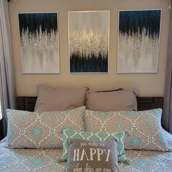 Glitter Wall Art #YCG302