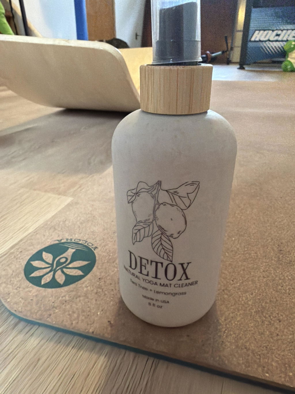 Yoga Mat Cleaner 8oz.