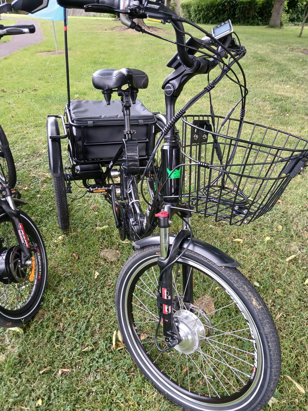 36V250W 24"/26"/27.5"/28" Front E-Bike Conversion Kit
