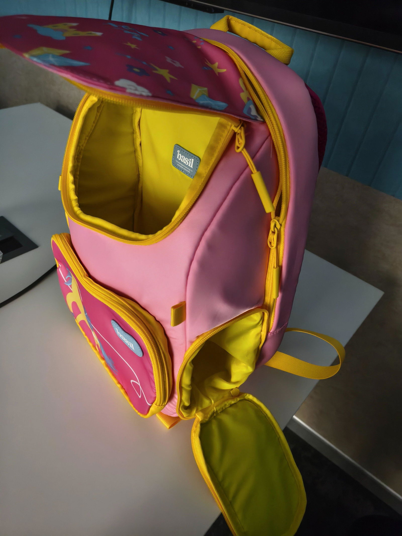 School Combo - Midnight Sora School Bag & Lunch Box Combo for Kids