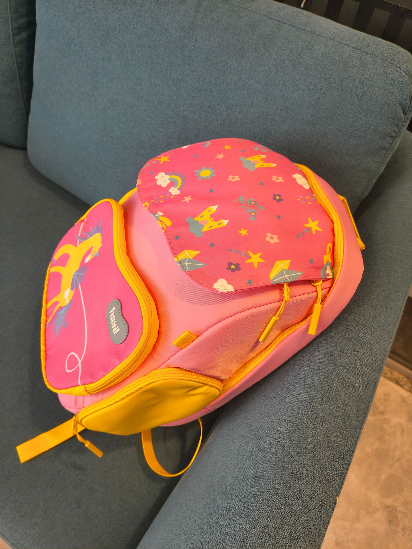 School Combo - Midnight Sora School Bag & Lunch Box Combo for Kids