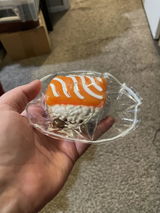 YOYOSQUISHY Salmon Sushi Water & Creamy Texture Taba Squishy Toy