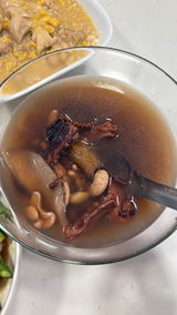Octopus, Adzuki Bean, Dried Scallop & Coix Seed Soup