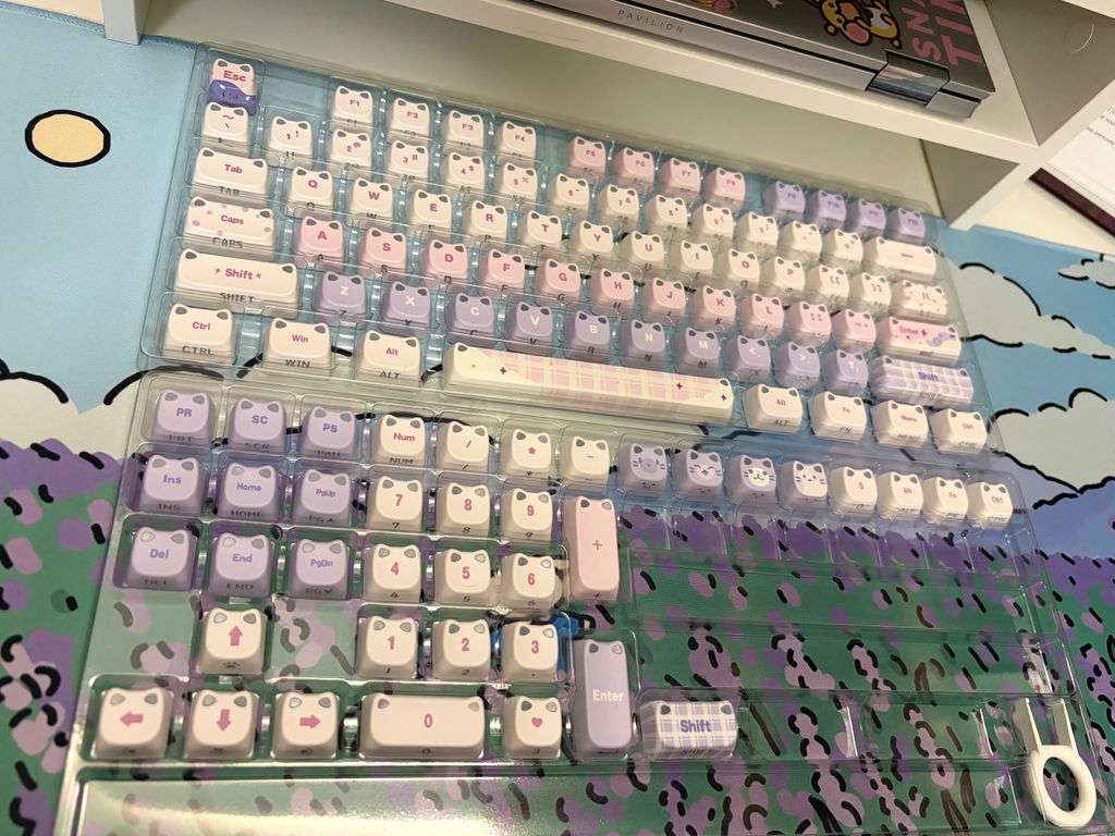 YUNZII Cat MAO Profile Keycap Set