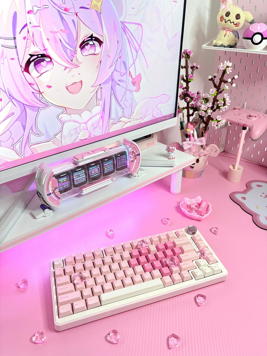 YUNZII B75 Pro Heart Wireless Mechanical Keyboard