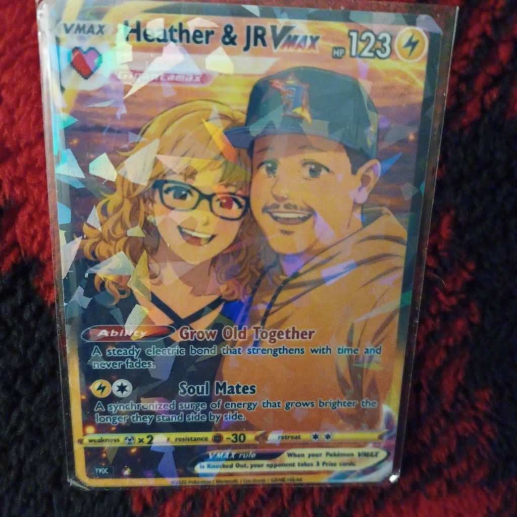 Custom Pokémon Card — Couples
