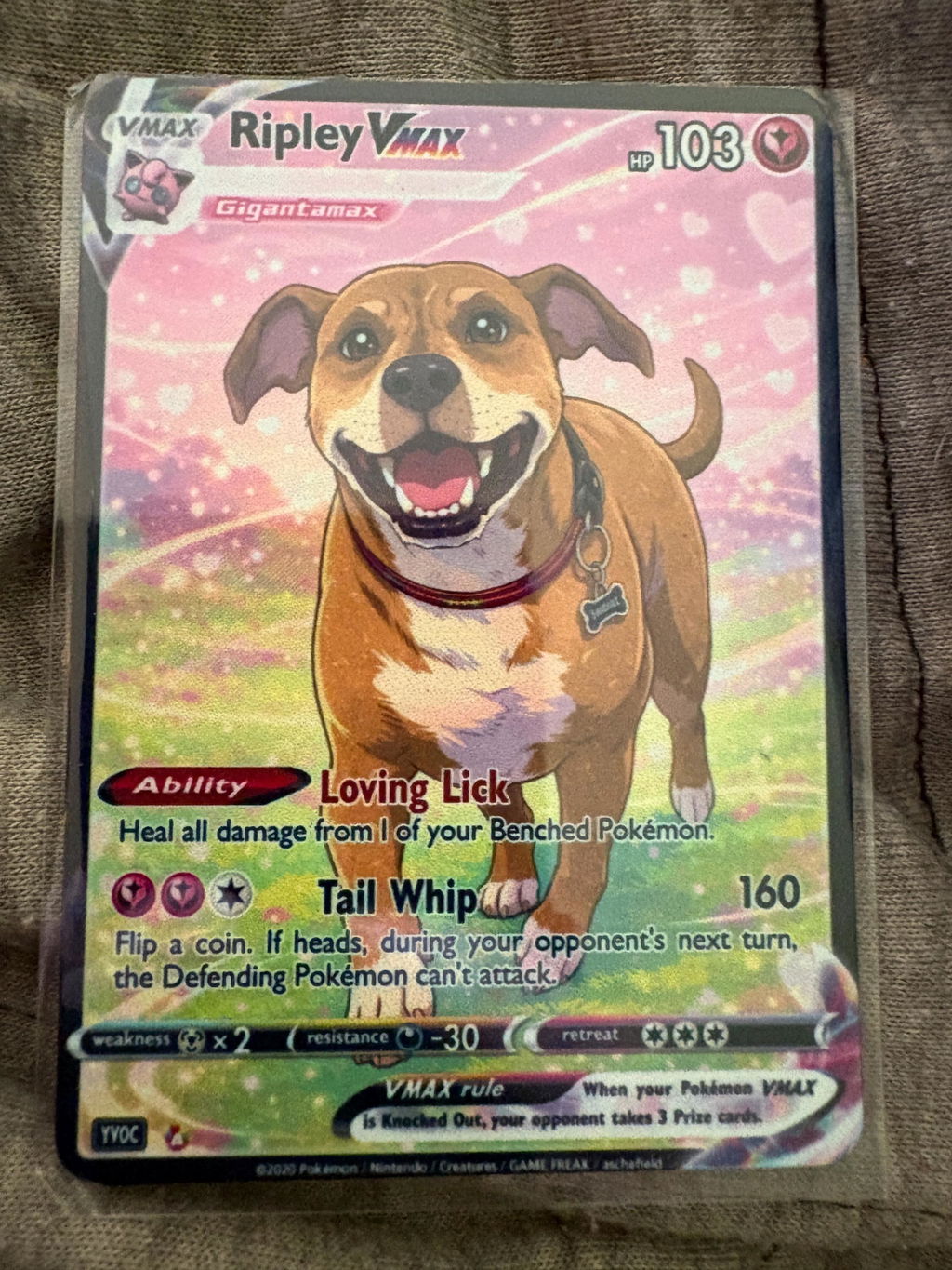Custom Pokémon Card — Pets